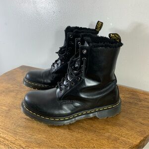 Dr. Martens Black Winter Boots